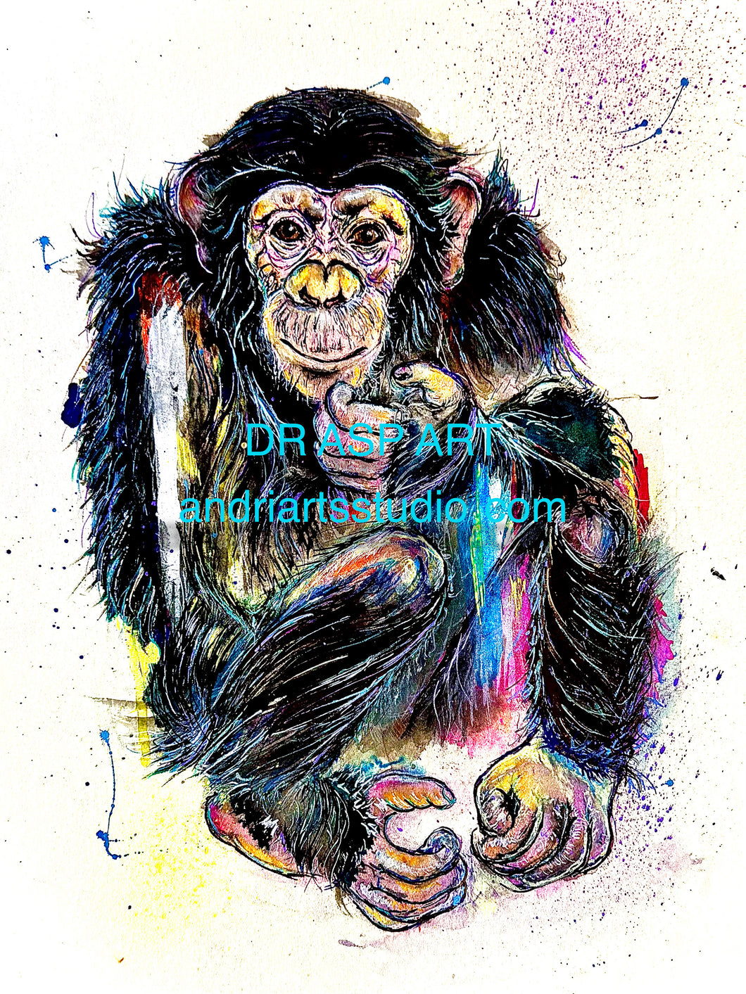 Chimp: when I'm feeling blue I'll just think of you
