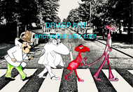 pink panther with friends and foe, Abbey Road