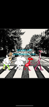Load image into Gallery viewer, pink panther with friends and foe, Abbey Road
