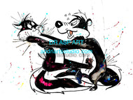 Pepe le pew and Penelope